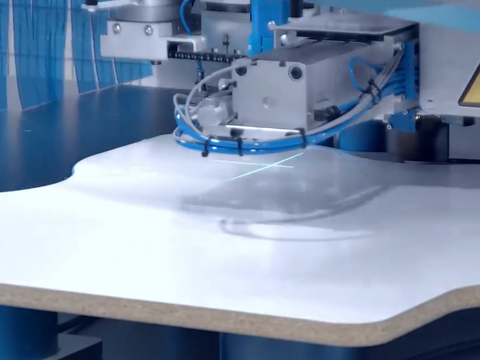 Developments in Edge Banding Machines | Auto Edge Banded - Vector Contour